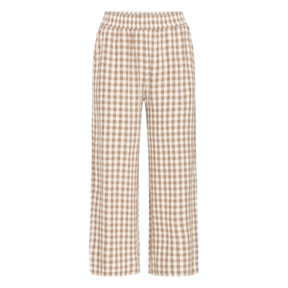 B-Young Pantalones mujer Pantalones B.YOUNG Falakka Woodsmoke Check