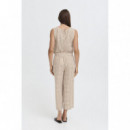 B-Young Pantalones mujer Pantalones B.YOUNG Falakka Woodsmoke Check