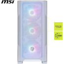 Caja Ordenador Gaming MSI Mag Forge M100R Matx Argb White
