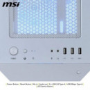 Caja Ordenador Gaming MSI Mag Forge M100R Matx Argb White