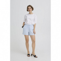 B-Young Bermudas Short B.YOUNG Falakka Blue Check
