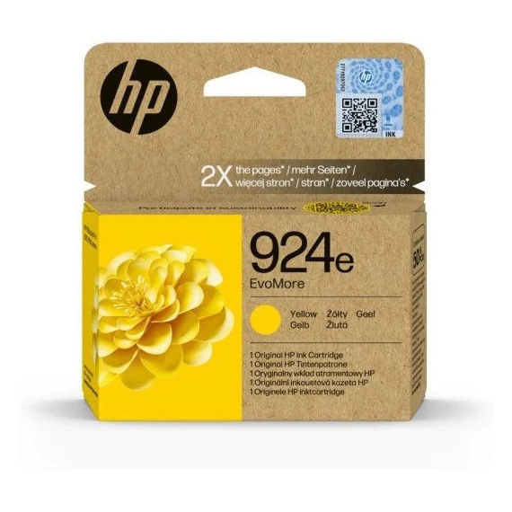 Tinta HP 924E Xl Yellow