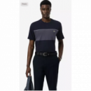 Tee-shirts Col Rond Homme Adulte Maille Merle/graphite LACOSTE