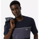 Tee-shirts Col Rond Homme Adulte Maille Merle/graphite LACOSTE