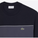 Tee-shirts Col Rond Homme Adulte Maille Merle/graphite LACOSTE