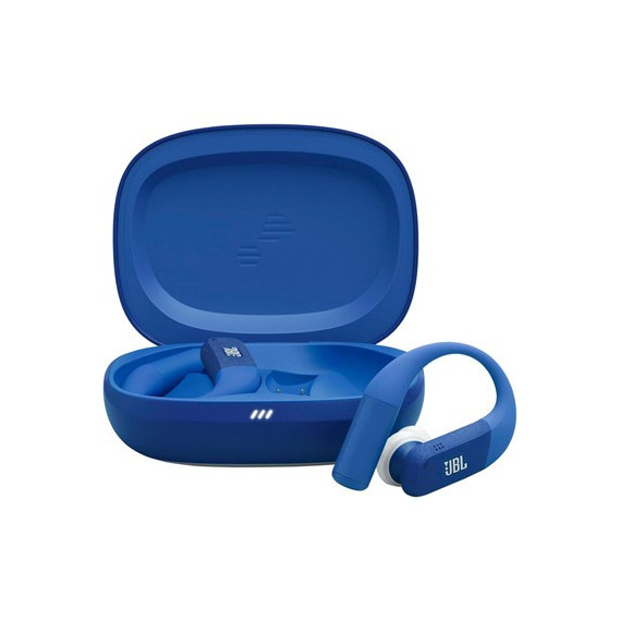 JBL Auricular BLUETOOTH Endurance Peak 4 Azul con Soporte Oreja Cancelacion de Ruido Twistlock