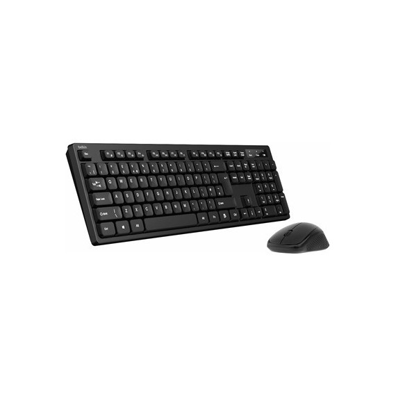 BELKIN Teclado + Raton Inalambrico BBZ010 USB Negro