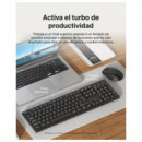BELKIN Teclado + Raton Inalambrico BBZ010 USB Negro