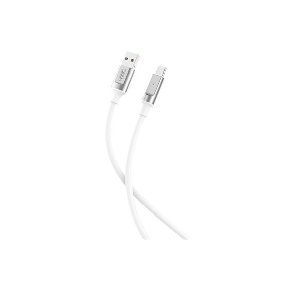 XO Cable Datos USB a Tipo C  XO-NB251 6A 1MTR Blanco Silicone