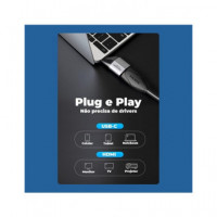 VENTION Adaptador Tipo C/m a Hdmi/h 4K 3D 30HZ TCDH0