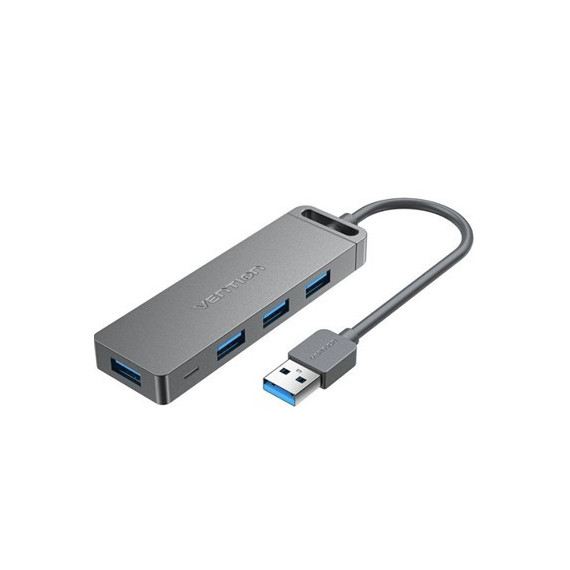 VENTION Hub 4 Puertos USB 3.0 + 1 Micro USB Pd 5GBPS 0.5MTRS Chlhd