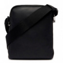 Bandolera reporter con monograma grabado