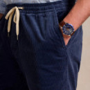 Pantalón corto prepster Polo de pana