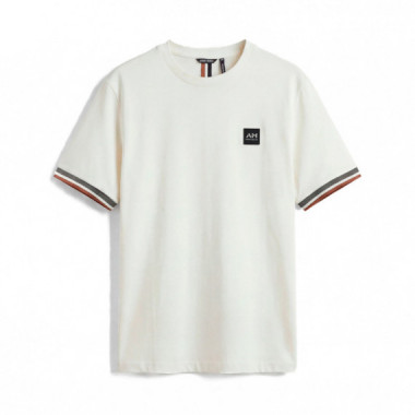 Camiseta De Corte Regular Con Detalle De Logotipo En La Manga