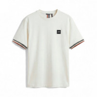 Camiseta de Corte Regular con Detalle de Logotipo en la Manga  ANTONY MORATO