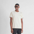 Camiseta De Corte Regular Con Detalle De Logotipo En La Manga