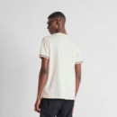 Camiseta De Corte Regular Con Detalle De Logotipo En La Manga