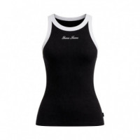 Top de tirantes con logo bordado