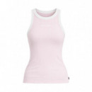 Top de tirantes con logo bordado