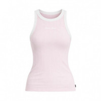 Top de tirantes con logo bordado