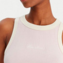 Top de tirantes con logo bordado