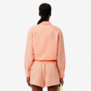 Camisa oversized de mezcla de lino