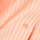 Camisa oversized de mezcla de lino