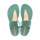 Sandalias Class Floral Fem