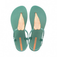 Sandalias Class Floral Fem