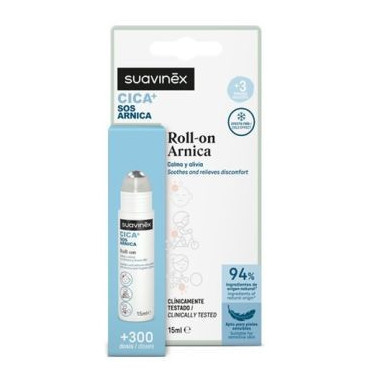 SUAVINEX CICA+ SOS ARNICA SUAVINEX 1 ROLL ON 15 ML