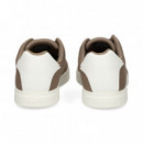 TALON BLANCO DEPORTIVO CANVAS BEIGE