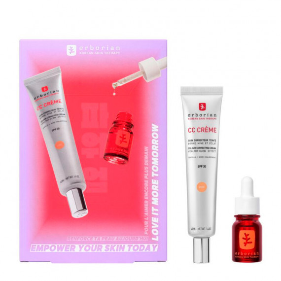 Skin Teraphy Cc Cream Clair Estuche  ERBORIAN