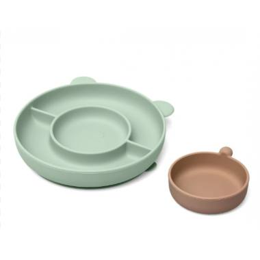 KIOKIDS PLATO SILICONA CON VENTOSA REF: 6258