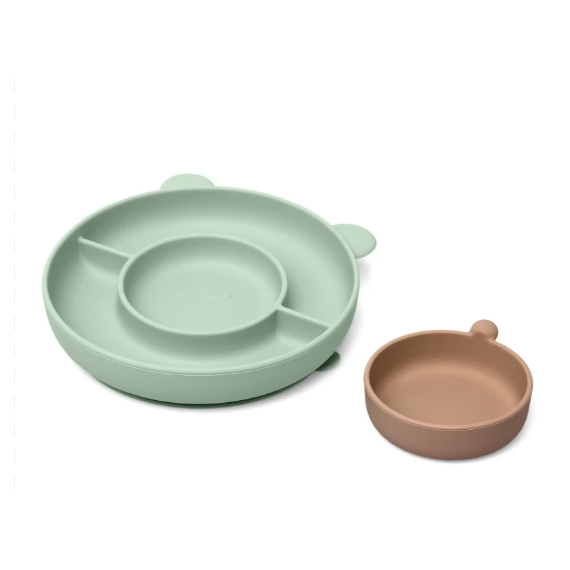 KIOKIDS PLATO SILICONA CON VENTOSA REF: 6258