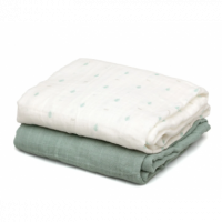 KIOKIDS Muselima Bambu Salvia 120X 120 Cm Ref: 5245