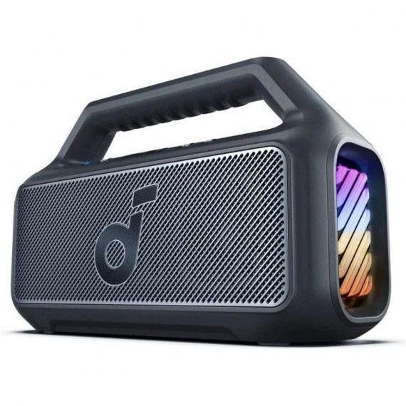 Altavoz Bluetooth Anker Soundcore Boom 2 80W IPX7 con BassUp y Luces LED Negro