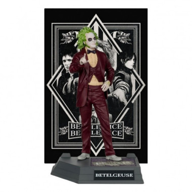 Figura Beetlejuice  McFarlane Toys Movie Maniacs