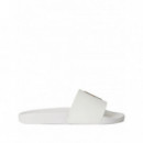 POLO RALPH LAUREN - POLO SLIDE-SANDALS-SLIDE - WHITE BEACH SHOP BEAR - 809P09762001/WHITE BEACH SHOP BEAR