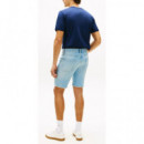 TOMMY HILFIGER - DENTON SHORT HERON BLUE - 1AB - F|MW0MW42625/1AB