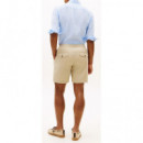 TOMMY HILFIGER - DOVER 8 PO SORONA LINEN 2/2 - AEG - F|MW0MW44353/AEG