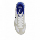 POLO RALPH LAUREN - VARICK PP-SNEAKERS-LOW TOP LACE - BIANCO WHITE FOREST - 809P07565001/BIANCO WHITE FOREST