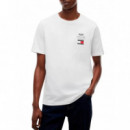 TOMMY HILFIGER - Th X CF1 Logo Tee - Ybr - F|MN0MN00082/YBR