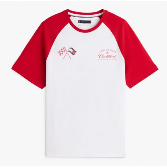 TOMMY HILFIGER - Th X CF1 Varsity Raglan Tee - Ybr - F|MN0MN00098/YBR