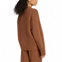 ADIDAS ORIGINALS - Knitted Sweater - Preloved Brown - KF2340/PRELOVED Brown