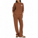 ADIDAS ORIGINALS - Knitted Sweater - Preloved Brown - KF2340/PRELOVED Brown