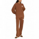 ADIDAS ORIGINALS - KNITTED PANTS - PRELOVED BROWN - KF2535/PRELOVED BROWN