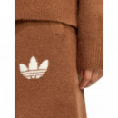 ADIDAS ORIGINALS - KNITTED PANTS - PRELOVED BROWN - KF2535/PRELOVED BROWN