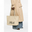 KARL LAGERFELD - k/signature braid md tote - 2ft - B2W30205/2ft