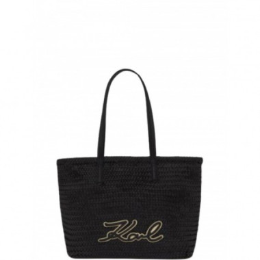 KARL LAGERFELD - k/signature braid md tote - 1av - B2W30205/1av