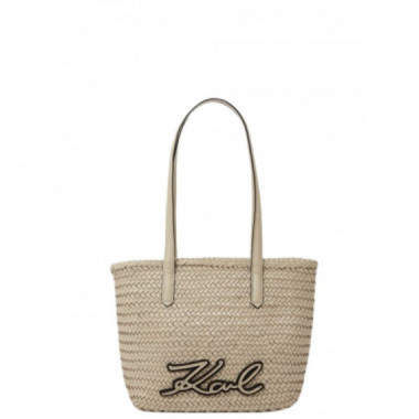 KARL LAGERFELD - k/signature braid sm tote - 2ft - B2W30206/2ft
